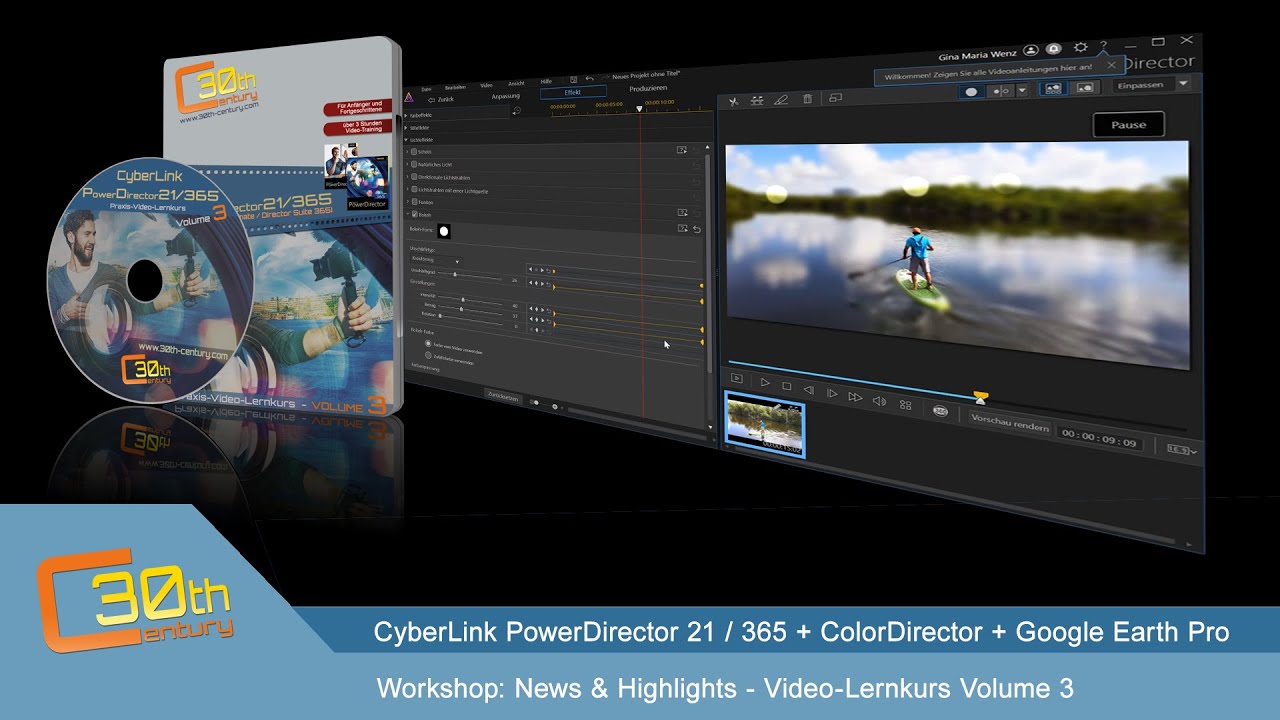 News & Highlights zum Video-Lernkurs Volume 3 für CyberLink ...