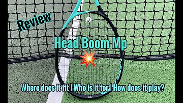 Head Boom MP tennis racket / racquet review