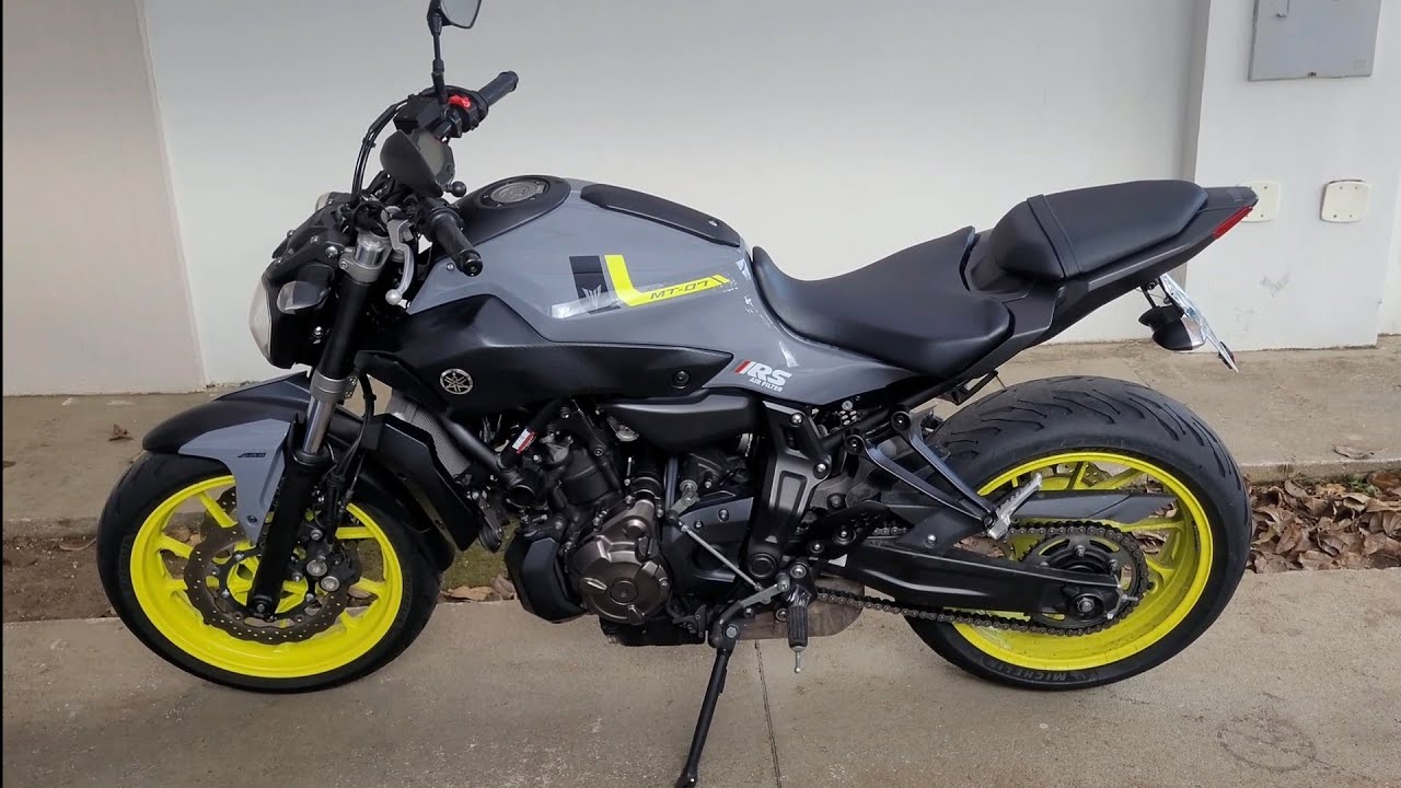 instalação eliminador de rabeta na Yamaha MT-07 2018! - YouTube