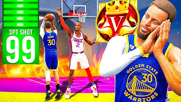 LEGEND STEPH CURRY BUILD is UNGUARDABLE in RANDOM REC (+20 CAP BREAKERS)