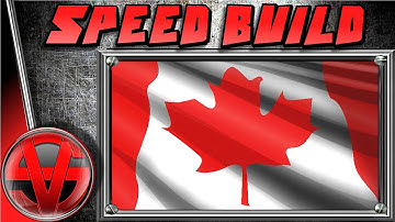 Canadian Flag - SPEED BUILD - Black Ops 3 Emblem Tutorial