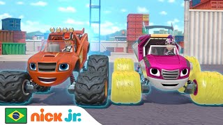 Blaze E Os Monster Machines Blaze E Watts Salvam A Corrida Nick Jr. Em Português