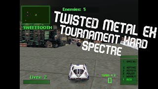 Twisted Metal 2 - Tournament (Spectre) Full Playthrough Hard Mode