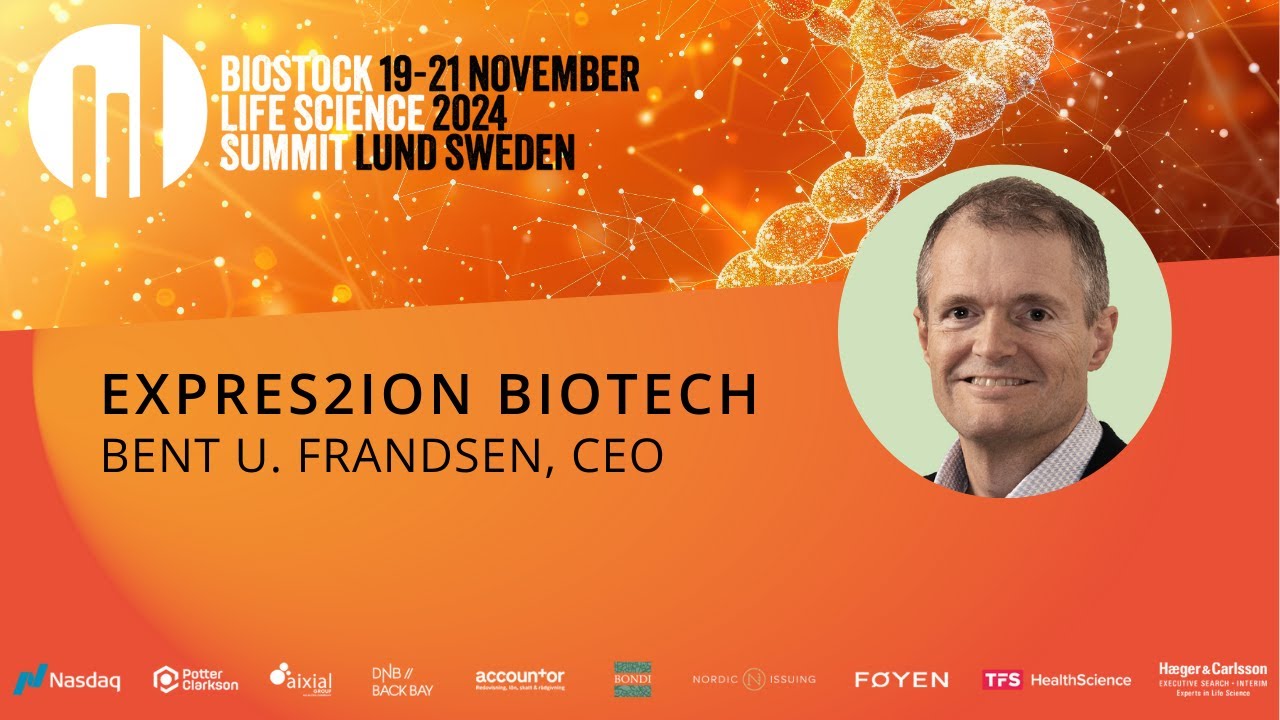 ExpreS2ion Biotech | BioStock Life Science Summit 2024