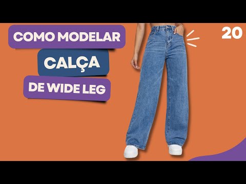 Calça Wide Leg Molde | Dayse Costa