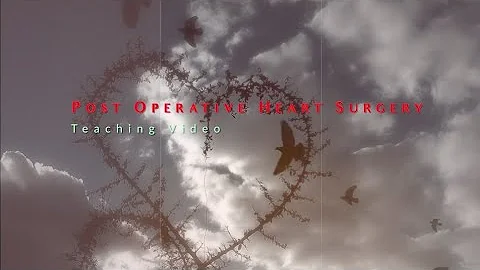 Post Operative Heart Surgery Teaching