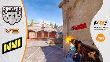 ROAD TO MAJOR! NAVI vs Sinners - HIGHLIGHTS - PWE CS2 EU RMR A 2024