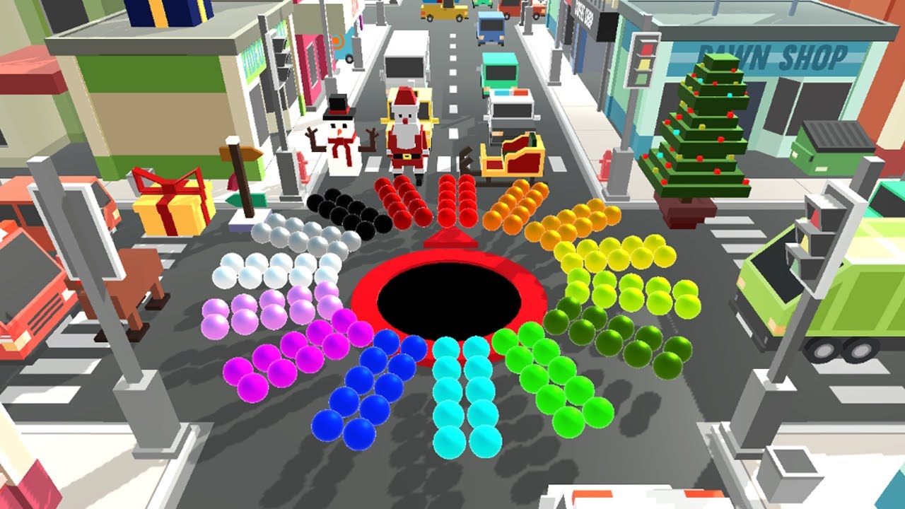 How to clean the Christmas City 🕳 Marble Race