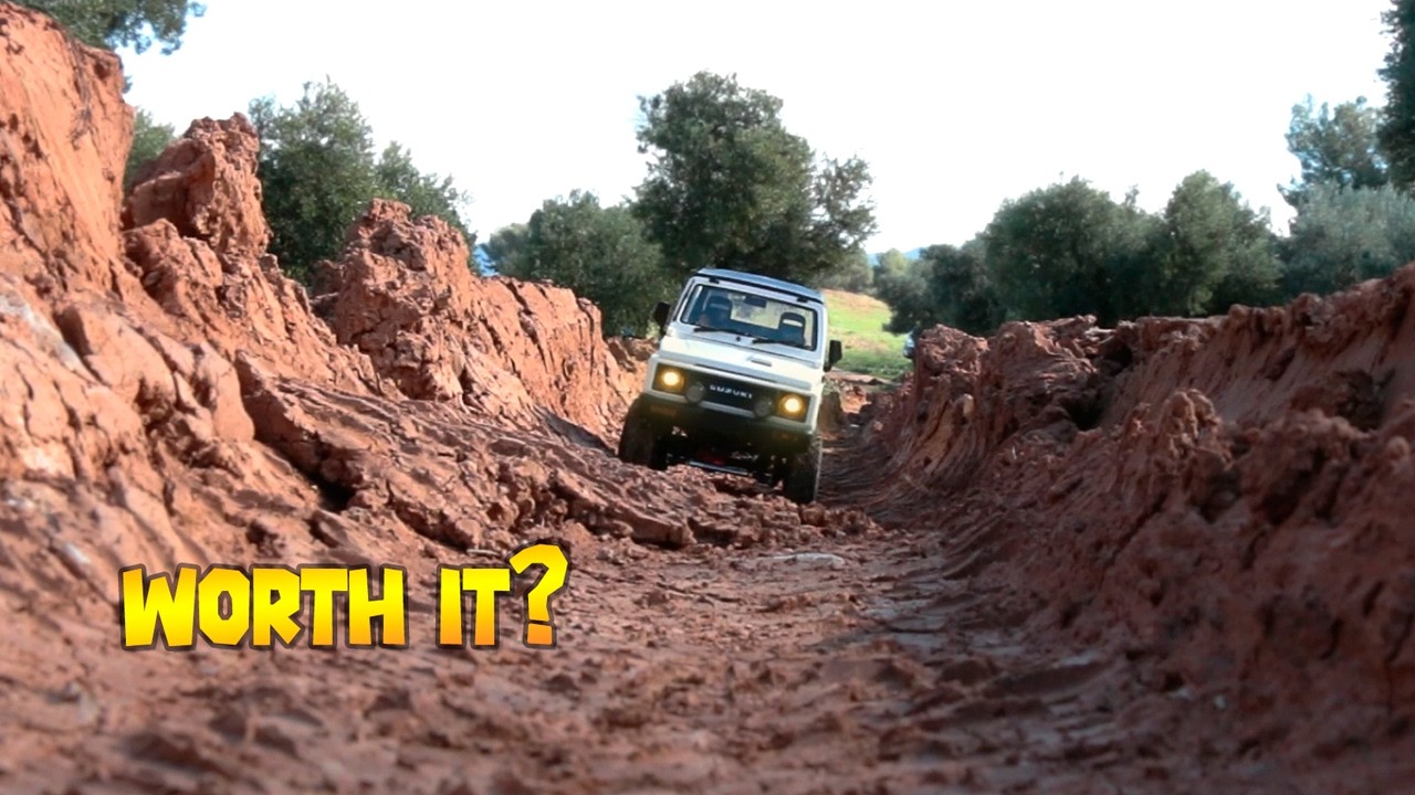 WPL C74-1 Suzuki Jimny 1/10 - Metal Axles Upgrade Test (Huge Difference!)