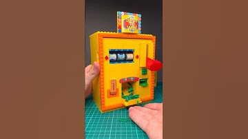 Working Lego Vending Machine #lego