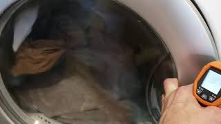 Maytag Front Load Electric Dryer Demo | Heat Output Test & Condition Review
