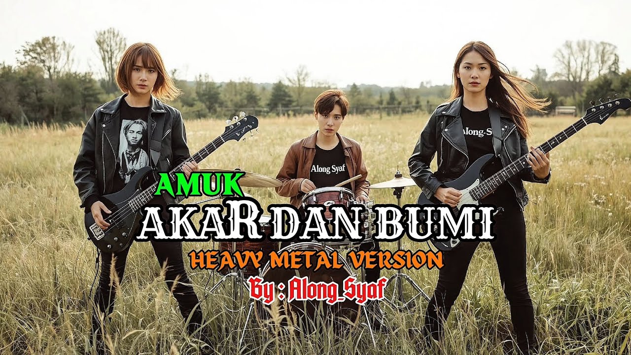 AMUK - AKAR DAM BUMI | HEAVY METAL | AI COVER BY @Along_Syaf | #music #ai #cover #viral #malaysia 