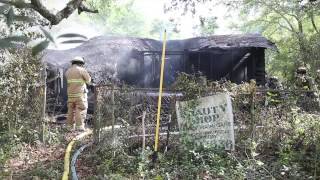 Niceville structure destroyed by fire.