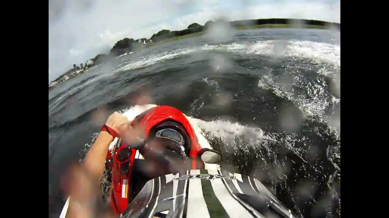 crazy GoPro jet ski wipeout YouTube