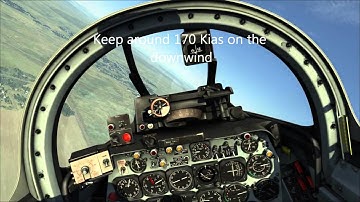 DCS: F-86F 35 Sabre: Take Off and Landing