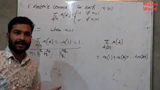 The Mobius Function -1