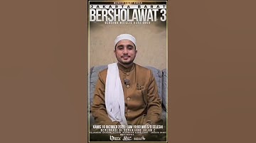 HADIRILAH EVENT AKBAR JAKARTA BARAT BERSHOLAWAT 3 BERSAMA MAJELIS HURAIDHOH