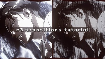 [alight motion] +3 transitions tutorial! ♪ #62