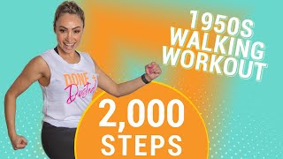 Download Lagu 2,000 Steps | 1950s Walking Workout | Boost Your Step Count! MP3