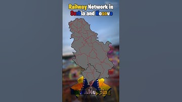 Railway Network in Serbia and Kosovo