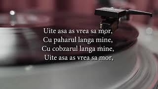 Miniatura del video "Gica Petrescu - Uite asa as vrea sa mor (versuri, lyrics, karaoke)"