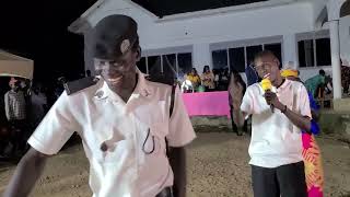 Comedian Lawrence live in Nimule