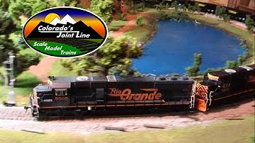 Model Train Operations Session with ATSF, D&RGW, BN plus Helpers and Cabooses