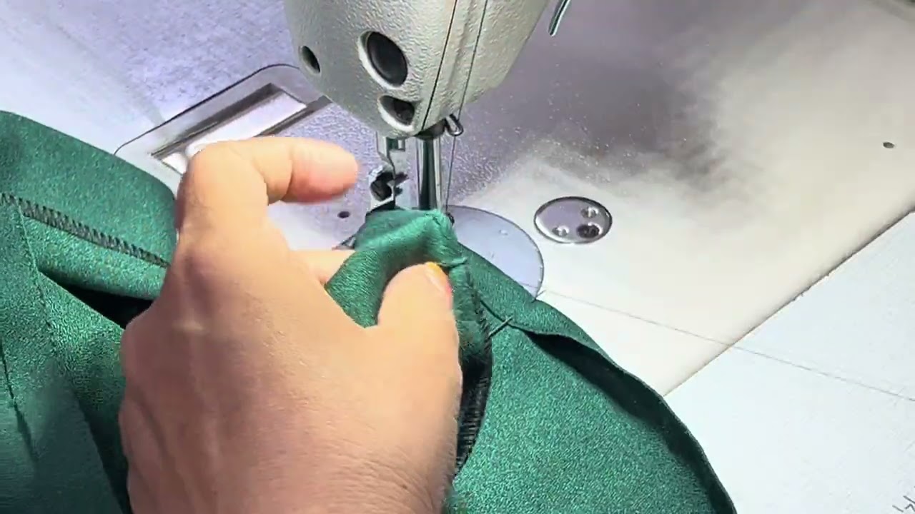 CARA JAHIT BAWAH JUBAH SUPAYA TIDAK BERPUSING