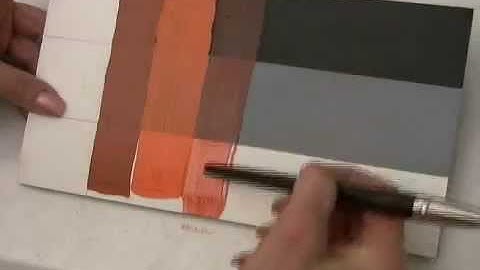 Painting Tutorial - Opaque and Transparent - how is this important to an artist.