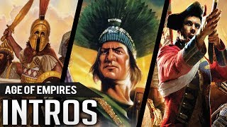 All Intros of AGE OF EMPIRES (1997-2017)