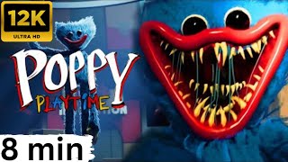 Beating Poppy Playtime in 8:00 | Speed Run | Full Gameplay (12K) // Horror Gameplay
