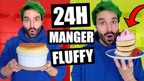 JE MANGE QUE DES RECETTES FLUFFY PENDANT 24H - CARL IS COOKING