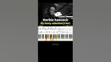 Thumbnail of Herbie Hancock – “My Funny Valentine” solo (3 bars, transcribed)
