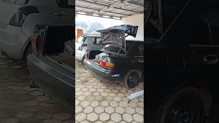 Membuat add on belakang Mitsubishi Lancer CB4 #mitsubishilancer #mitsubishievo