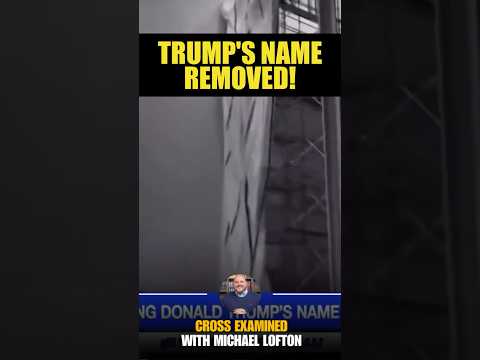 Trump's Name Taken Down At Kennedy Center