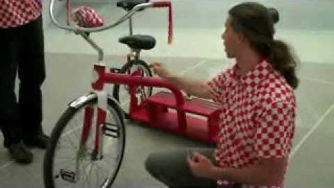 Big Red Tricycle Makes the Grade at UC