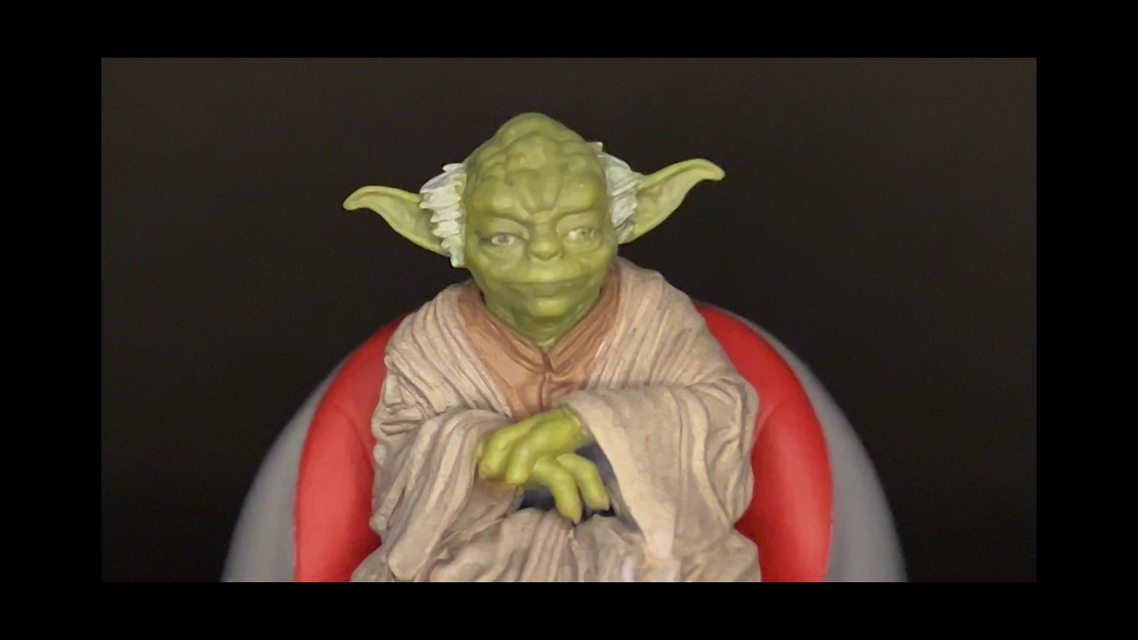 MASTER OF PUPPETS - Painting @LandspeederLuke Star Wars Black Series Ep.1 The Phantom Menace Yoda