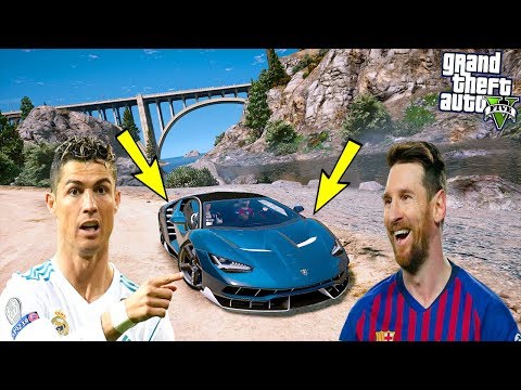 RONALDO MESSİ'YE 750 MİLYON DOLARLIK SÜPER ARABA HEDİYE EDİYOR! - GTA 5