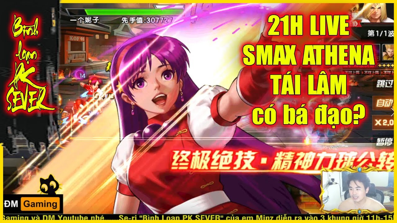 ღ KOF98UMOL ★ 【Комментарий】 ВОЗВРАЩЕНИЕ SMAX ATHENA... Бросить «Энергетический шар» в лицо против...