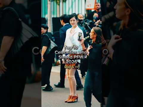Celebrities Slaying Paris fashion week #celebrity #fashion #fashionweek #shortsviral