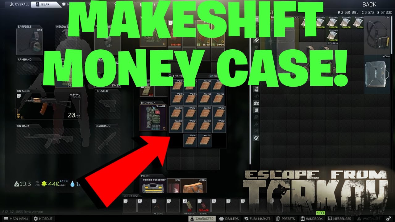Escape From Tarkov MAKESHIFT MONEY CASES PAY 50 LESS FOR 50 MORE