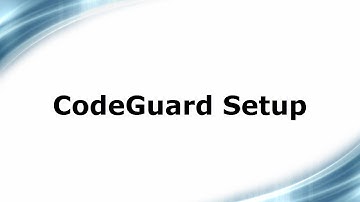 CodeGuard Setup
