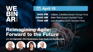 Reimagining Agile: Forward to the Future - World Management Agility Forum