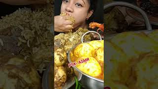 Chicken Liver Curry, Egg Curry, Tandoori Chicken, Egg Bhuna With Rice Asmr? mukbang bigbites asmr