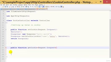 12  Cookies Laravel PHP Framework