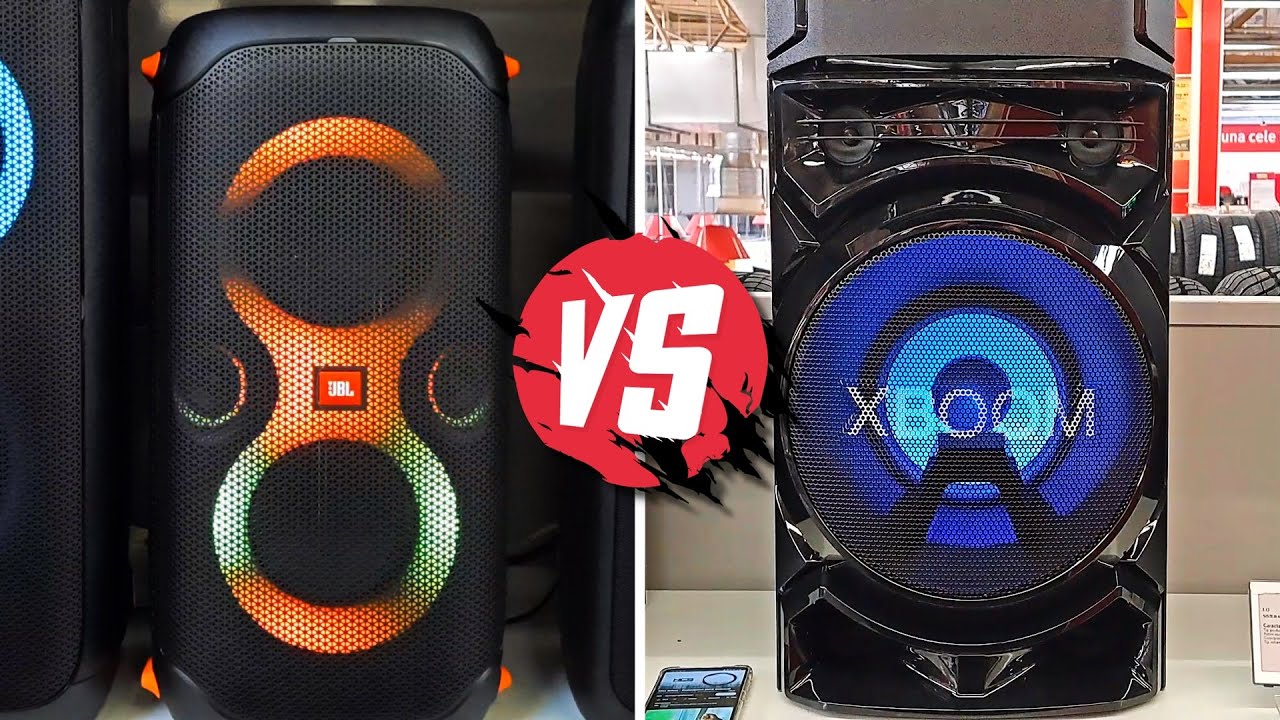 🤯😨JBL PARTYBOX 110 VS LG XBOOM RN5 YouTube