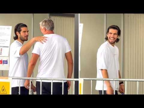 Alcaraz's Reaction When He Meets Goran Ivanisevic at the Japan Open 👀🎾
