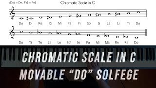 Sing and Play the "C" Chromatic Scale