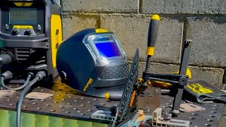 The esab rogue emp 210 pro flux core beast!
