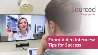 Zoom Video Interview Tips for Success